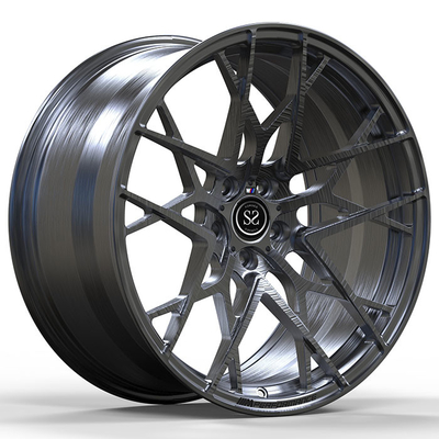 21x9.5 ET27/21x10 ET165x112/66.6 1pc ล้อโกง ดําแปรงสําหรับเมอร์ซีเดส เบนซ์ GLC 6.3 AMG 2025