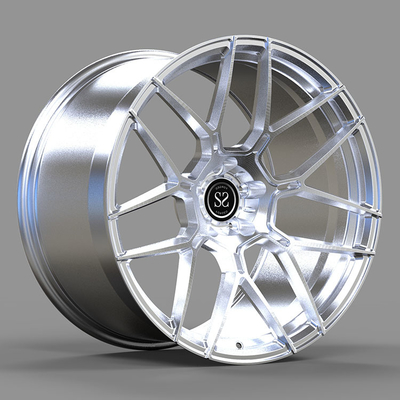 Porsche 996 Turbo Clear Brushed 1-PC ล้อโกหก 18x9 และ 18x12