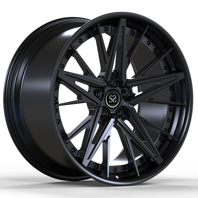 BMW 850i Coupe ล้อ Forged Custom 2 ชิ้น 21x9.5 และ 21x10.5