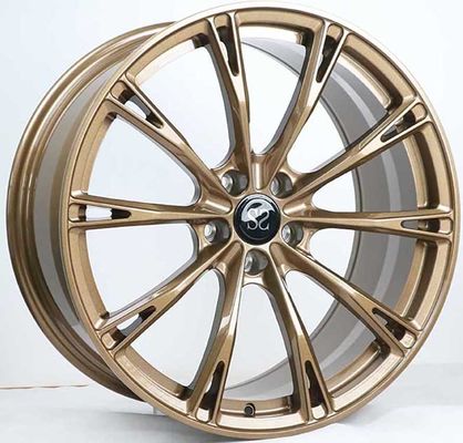 ล้อแม็ก 1 ชิ้นแบบสั่งทำพิเศษ Gloss Bronze ขนาด 20x9.0/ET32/21/5x112/66.6 สำหรับ Audi allroad C7