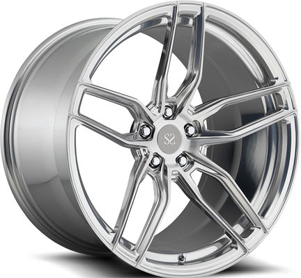 ล้ออัลลอยด์อะลูมิเนียมฟอร์จแบบชิ้นเดียวสี Gun Gray Custom สำหรับ 997 GT3 Rims