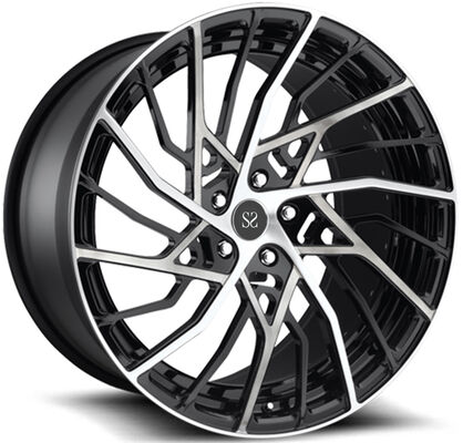 139.7mm PCD 19 นิ้วล้ออัลลอยด์ปลอมแปลงสำหรับ Lamborghini Aventad 5x120 5x112 rims