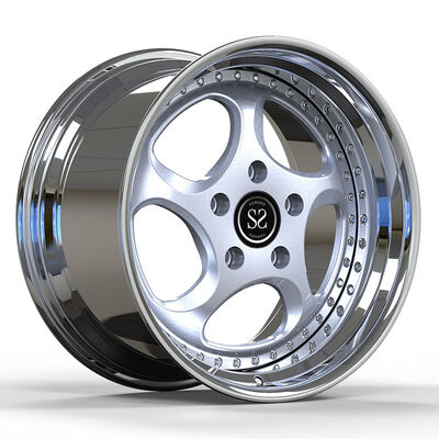 วงล้อโกหก 2 ชิ้น 18x8.0 และ 18x10 ลิปเลี้ยวและแผ่นเงินสําหรับ Porsche 928 1988