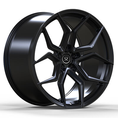 BMW X6 2023 ขนาด 23x10 และ 11 ล้อโกหก สีดํา