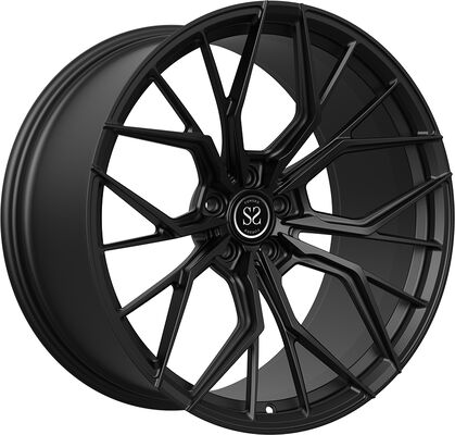 20x9.5 และ 20x10.5 สีดํา Satin Custom 1-PC กระบอกโกหกสําหรับ BMW M3 2017