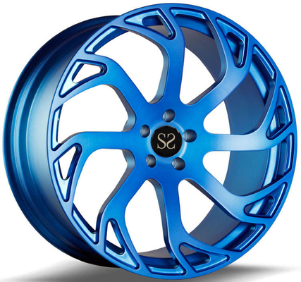 Custom Blue 20 Forged Wheels ทำจากอลูมิเนียม 6061-T6 สำหรับ Ford 5x108