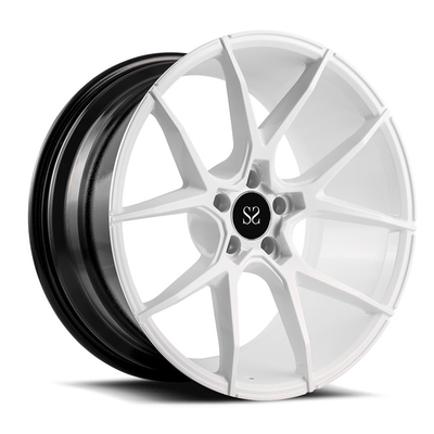 21 นิ้ว Hyper Silver 1- PC Forged Car Alloy Rims สำหรับ Porsche 911 5x130 Monoblock