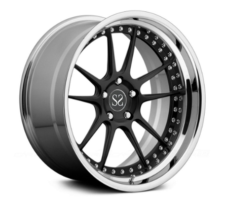 TUV Standard 20 นิ้ว 2-PC ขอบล้อแม็กฟอร์จสำหรับ MERCEDES-BENZ Bolt Pattern 5x112