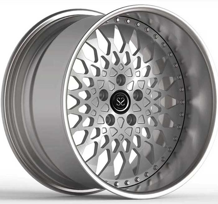สีเงิน 16 17 18 นิ้ว 1PC ล้อโกหก Volkswagen Passat NMS II