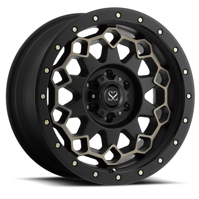 6 X 139.7 -44 ET Big Lip T6 อลูมิเนียมอัลลอยด์ล้อฟอร์จที่กำหนดเองสำหรับ Ford Ranger 5x120