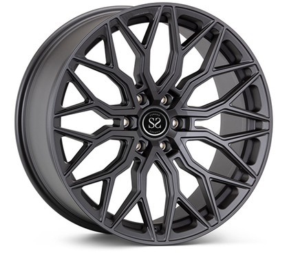 ขอบล้อ 1Piece สีดำเงากลึงสำหรับ Ford Mustang