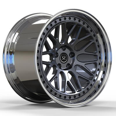 Mercedes-Benz AMG S63 5X112 Custom Polish 2-PC Forged Alloy Rims พร้อม 5x112 Staggered 20 21 และ 22 นิ้ว