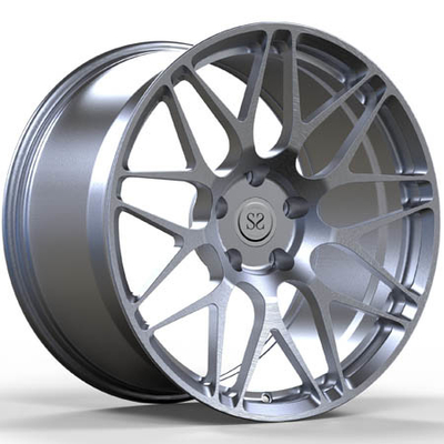 ขอบล้อแม็กโมโนบล๊อกสีดำด้าน 911 Turbo S 1 ชิ้น 20 นิ้ว 20x9 20x11.5 ล้อฟอร์จ