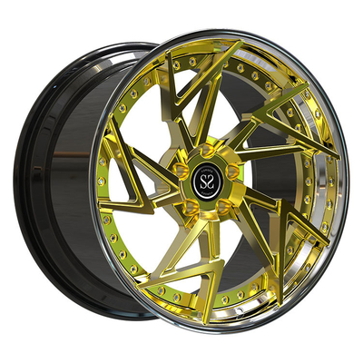 Fit สำหรับ Audi R8 Polish Custom Forged Aluminium Alloy Rims 5x112 Staggered 19 และ 20 นิ้ว