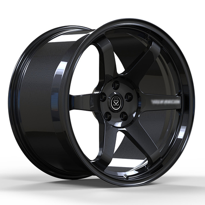 สีดำเงา 1-PC Staggered 18 19 20 21 22 23 นิ้ว 5x112 ล้อสำหรับ BMW M3 M4 M5 M6