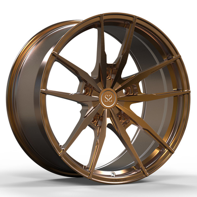 Monoblock Forged Car Alloy Wheels ราคา 20x9 20x10 Staggered Transit Custom Sports Brushed Rims 1 Piece