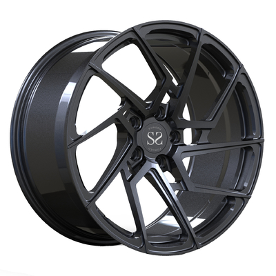 สำหรับ M3 1 ชิ้น Forged Monoblock Black Car Wheels Alloy Custom Directional Concave Rims