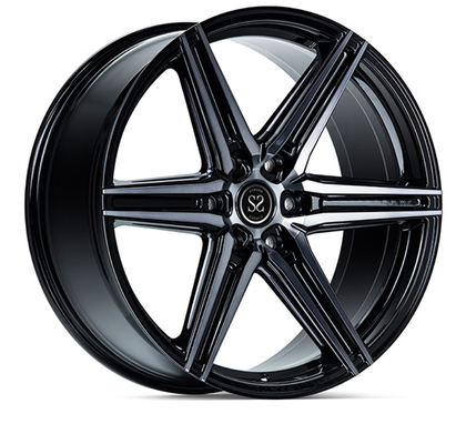 6 Spoke 1 Piece Forged Rims 5x112 2021 นิ้วสำหรับ Audi R8 Satin Black Machined