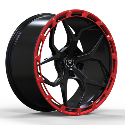 Forged Matte Black 5x130 ล้อ 22 นิ้วสำหรับ G Class 6.3 Aluminium Alloy