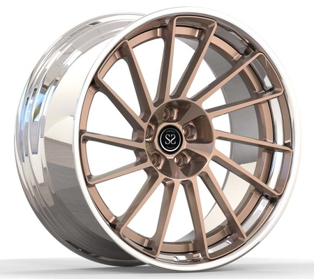 ล้อฟอร์จขัดเงา 2 ชิ้นสำหรับ Porsche Macan เซ 21 นิ้ว