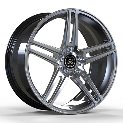 5x112 1 ชิ้น Forged Wheels ลาย PCD Silver สำหรับ Mercedes GLS